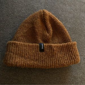 Brixton Brown Tuque, Beanie, Hat